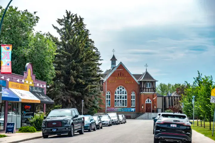 Hillhurst community in Calgary